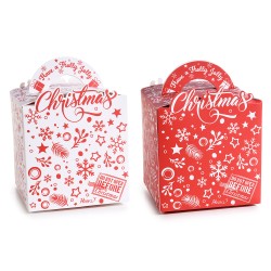 Scatola in carta con stampa...