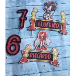 Cake Topper Sonic per...