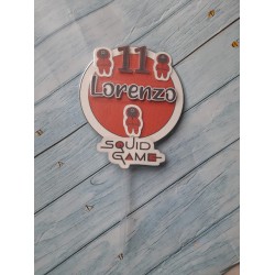 Cake Topper Squid game per...